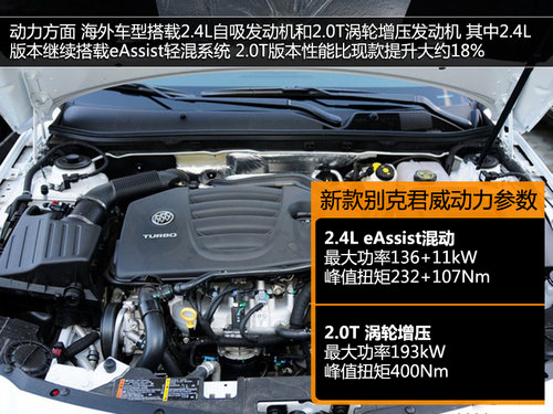 混动车型有望引入 新款别克君威抢先看