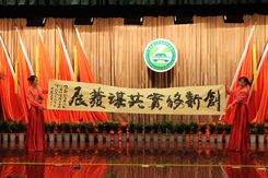 书法家大铁老师奉上墨宝庆十年