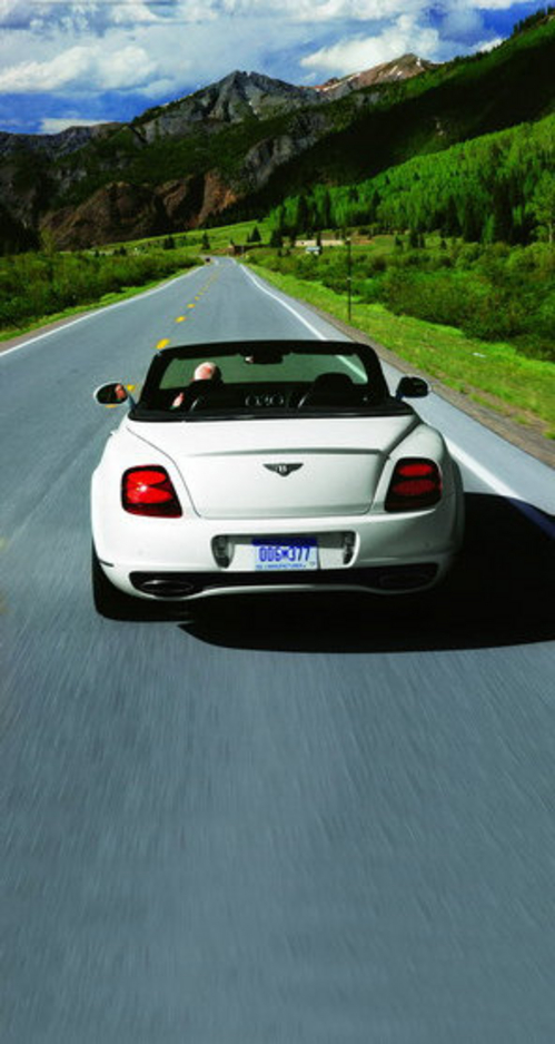 试驾宾利欧陆Supersports Convertible